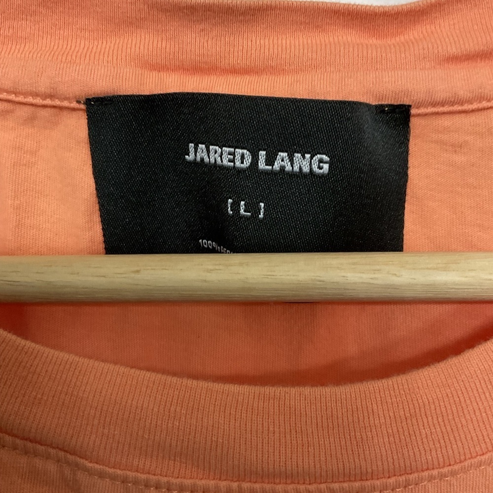 Jared Lang Vibrant Orange Short Sleeve Tee - Picture 4 of 6